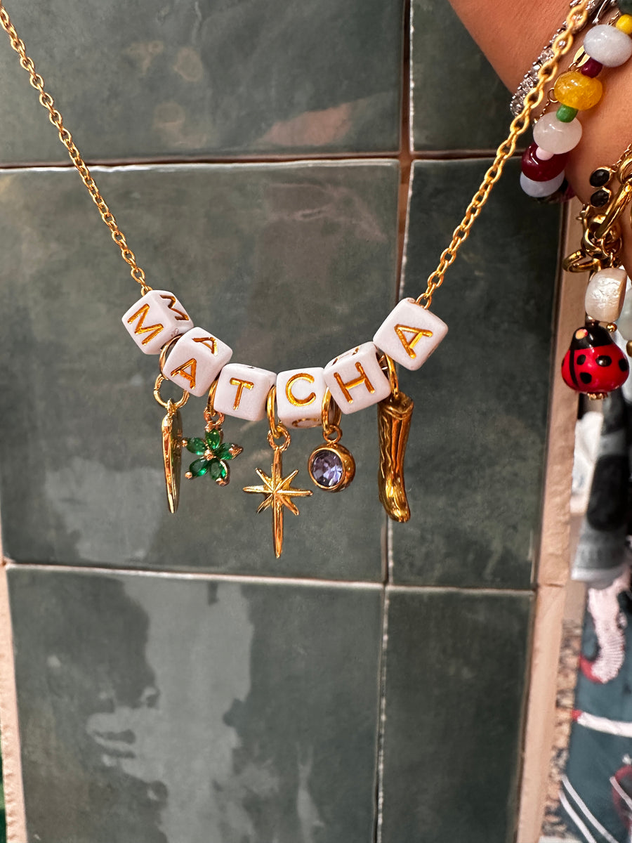 Blocked Necklace