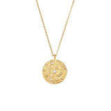 Starry Night Medallion Necklace