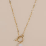 Pearl Lock Necklace