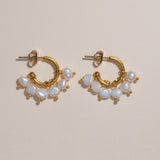 Pearl Party Hoops