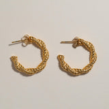 Rope Chain Hoops