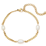 Pearl Chain Bracelet