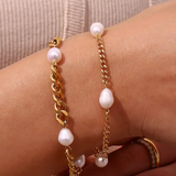 Pearl Chain Bracelet