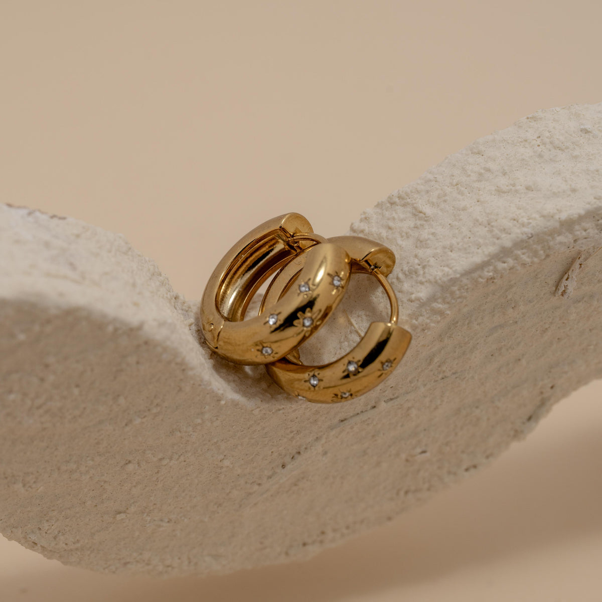 Celestial Hoop Earrings