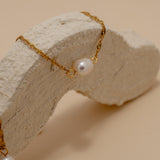 Twisted Pearl Drop Necklace Set