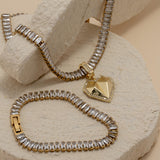 Crystal Baguette Set