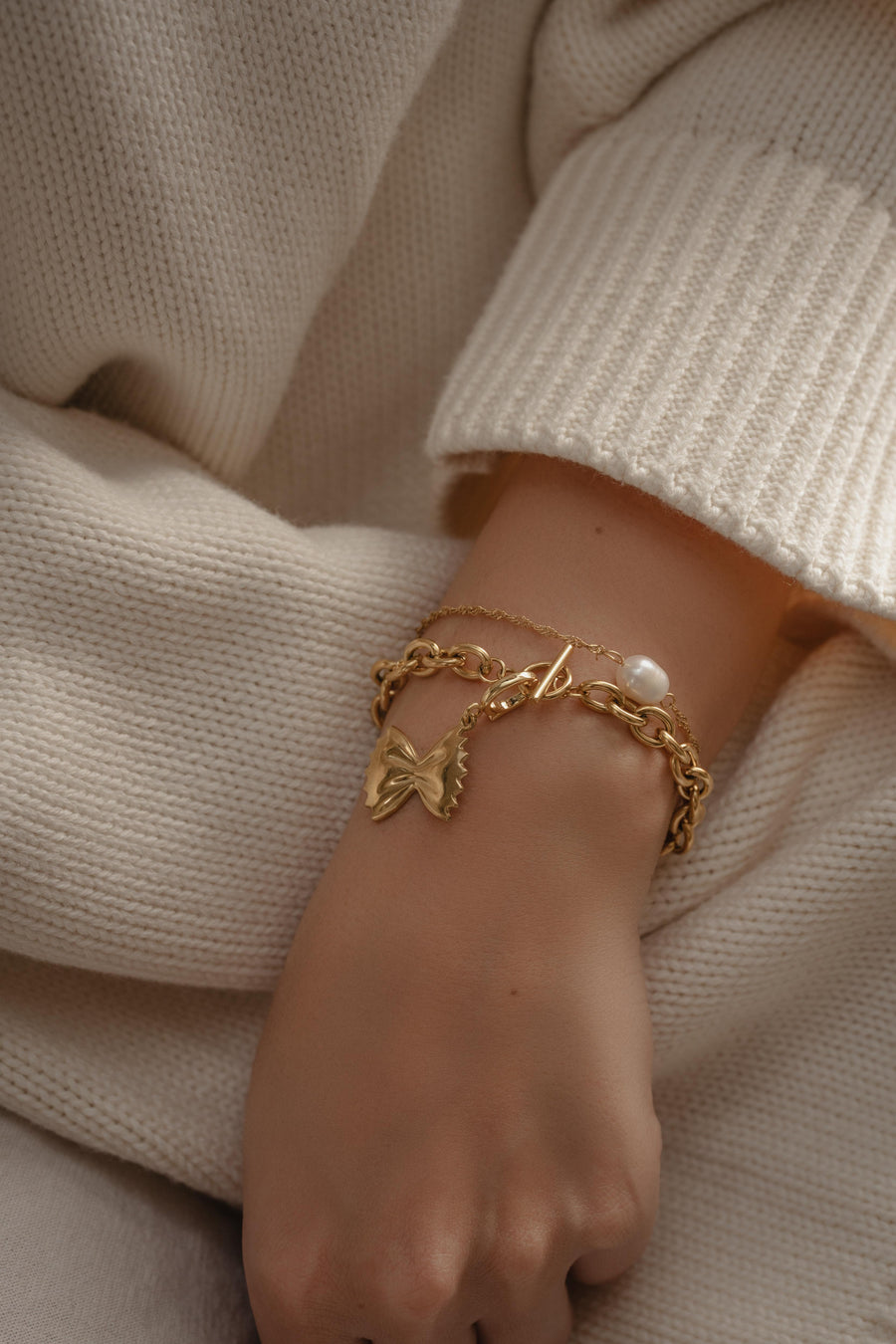 Rope Single Pearl Set