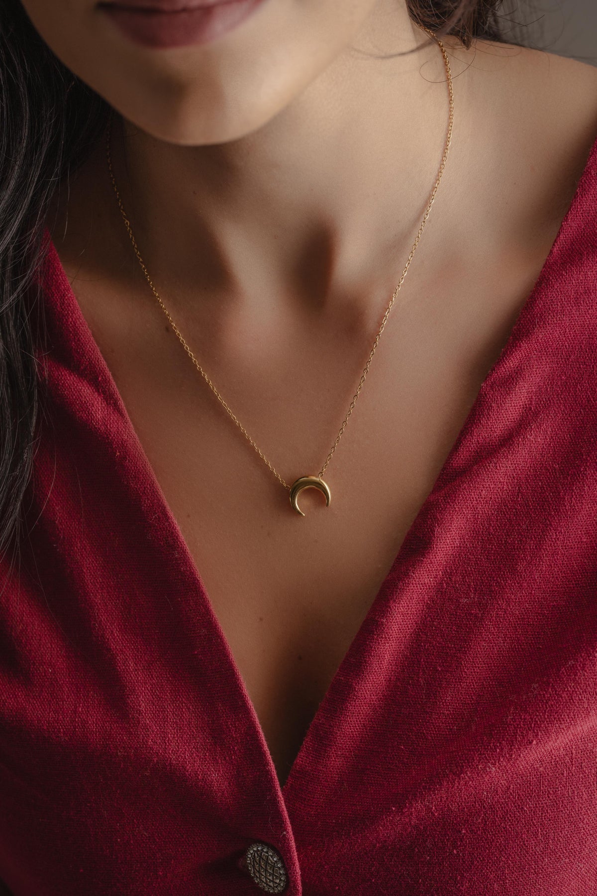 Crescent Necklace