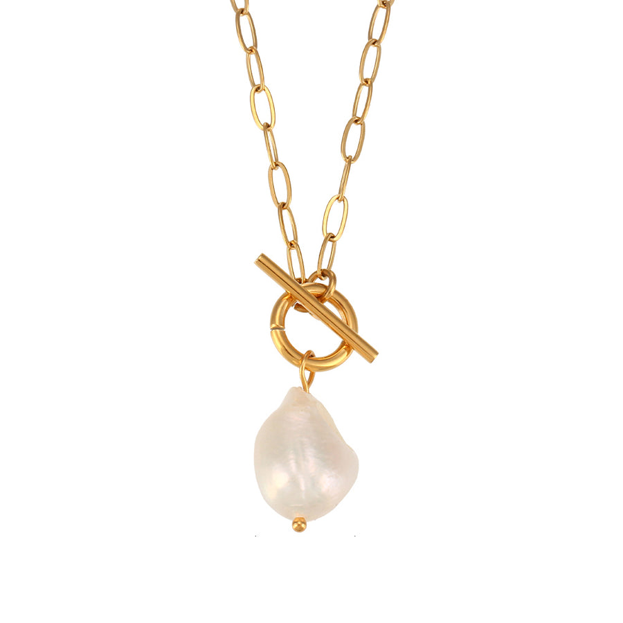 Pearl Drop Link Chain