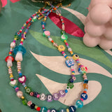 Custom 'Vacance' Beaded Necklace