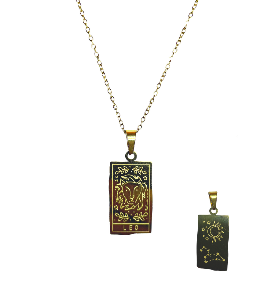 Tarot Card Horoscope Necklace