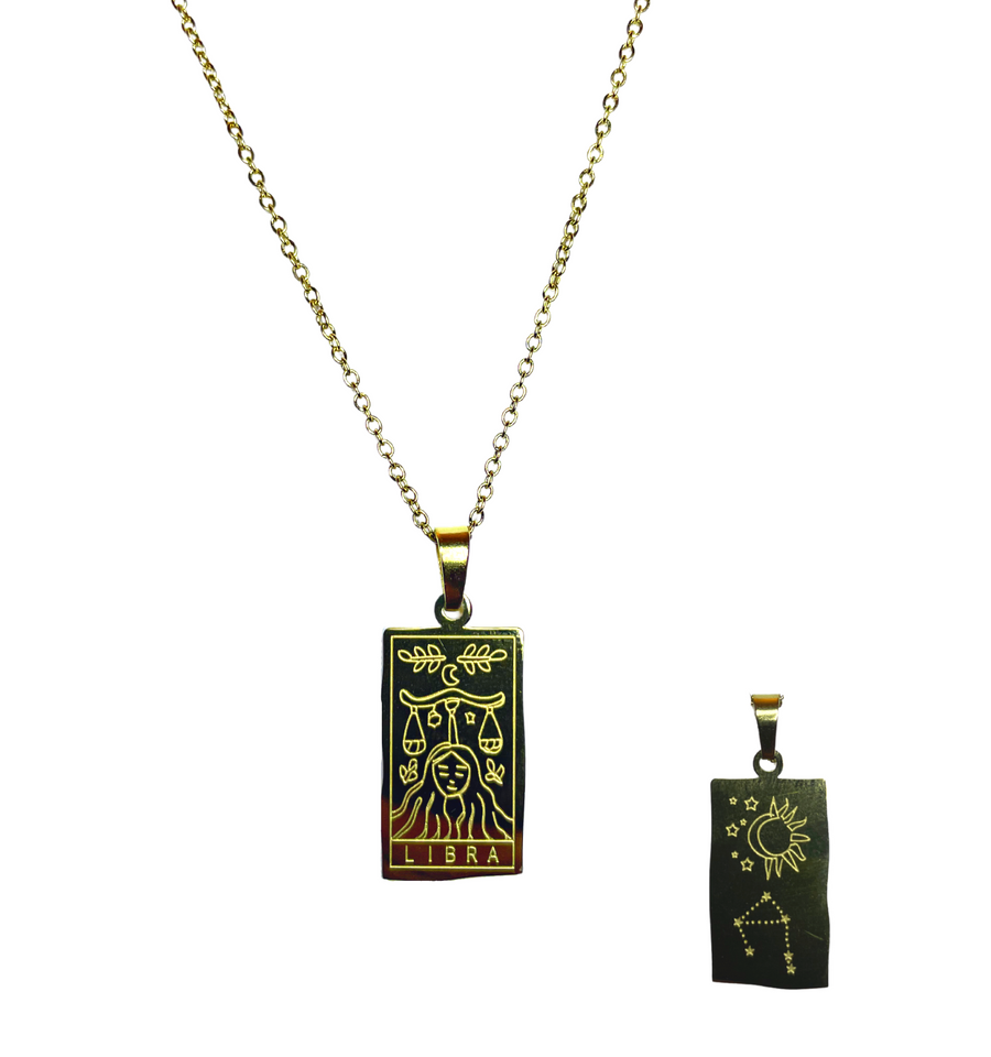 Tarot Card Horoscope Necklace