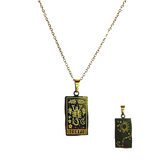 Tarot Card Horoscope Necklace