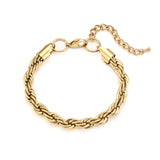 Vintage Rope Chain Bracelet