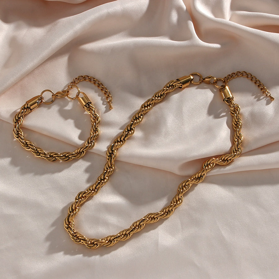 Vintage Rope Chain Bracelet